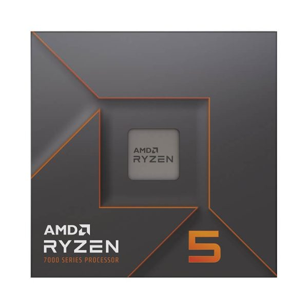CPU AMD RYZEN 5 7600X (4.7GHZ UPTO 5.3GHZ / 38MB / 6 CORES, 12 THREADS / 65W / SOCKET AM5)