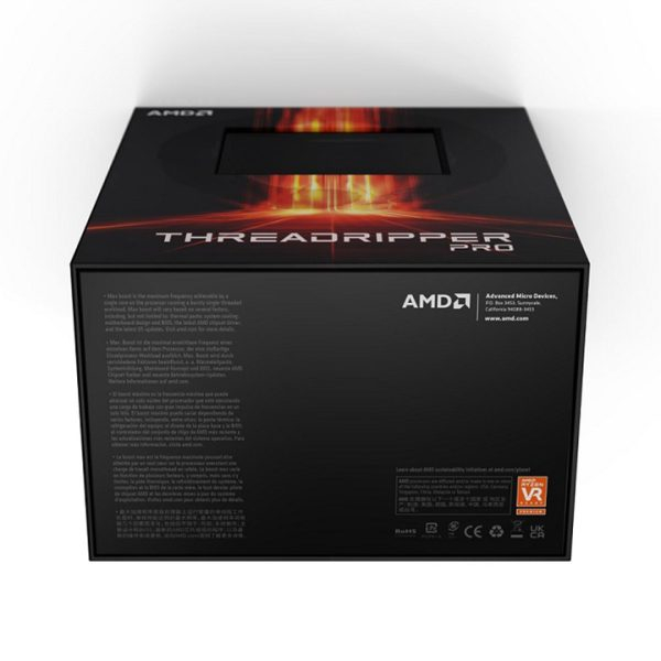 CPU AMD Ryzen™ Threadripper™ PRO 5995WX (4.5 GHz / 256 MB / 64 cores 128 threads / 280 W / sWRX8)