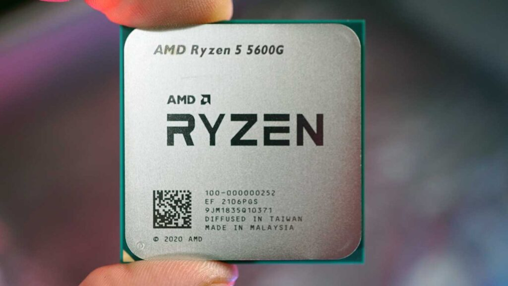 Bộ vi xử lý AMD Ryzen 5 5600G / 3.9GHz Boost 4.4GHz / 6 nhân 12 luồng / 16MB / AM4