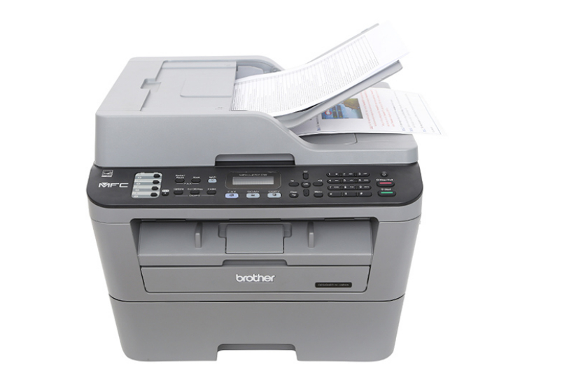 Máy in có 4 tính năng in, scan, copy, fax
