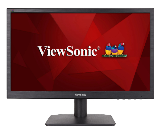 Màn hình LCD ViewSonic được thiêt kế với tỉ lệ màn hình 16:9 cùng độ phân giải 1366 x 768