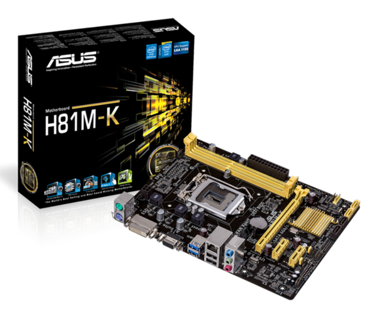Mainboard Asus H81 hỗ trợ Intel Socket 1150 for 4th Generation cùng với Intel 22nm CPU