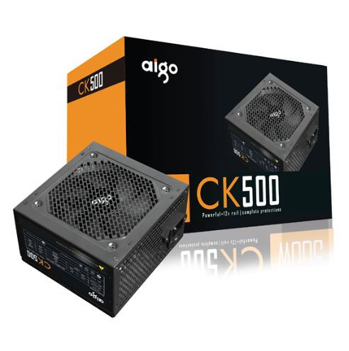 Nguồn máy tính Aigo CK500 500W có các tính năng bảo vệ