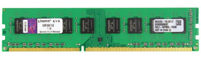  Ram Kingston 8GB DDR3 1600MHz cho tốc độ cao
