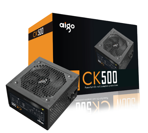 nguồn máy tính Aigo CK500 cho phép nó dễ dàng lắp đặt