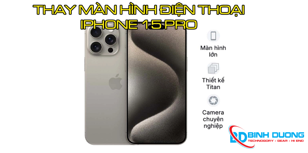 thay màn hình iPhone 15