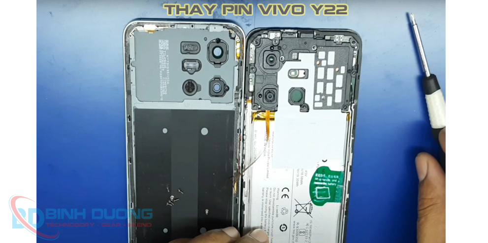 Thay pin Vivo Y22