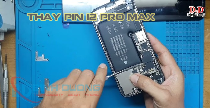Thay pin 12 Promax giá rẻ Bình Dương