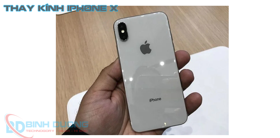 Thay kính iPhone X
