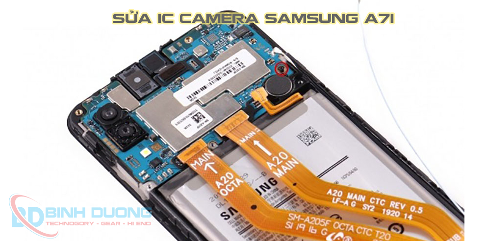 Thay ic camera samsung a71