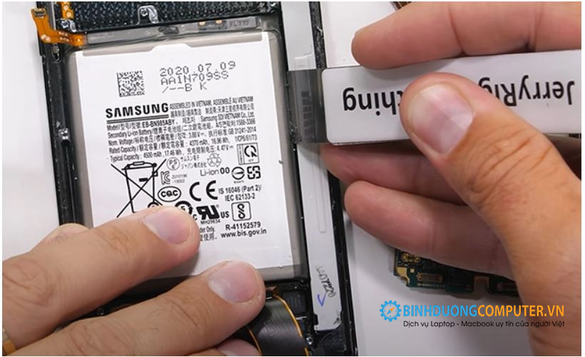 Thay pin Samsung Note 20 Ultra