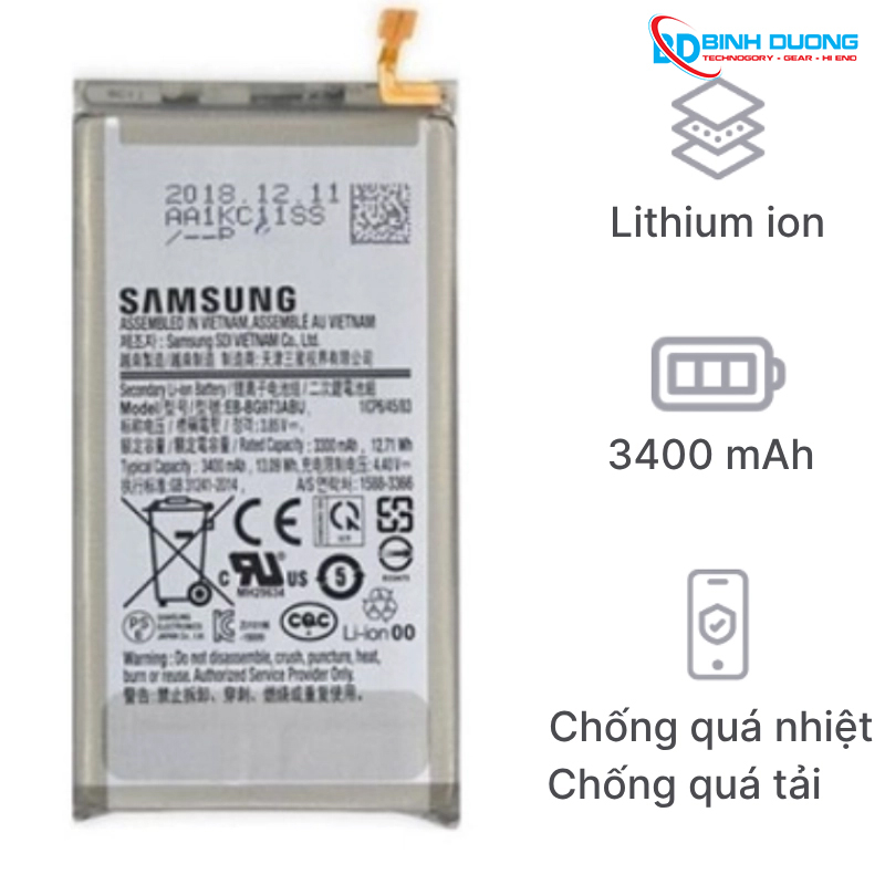 Thay pin Samsung S10
