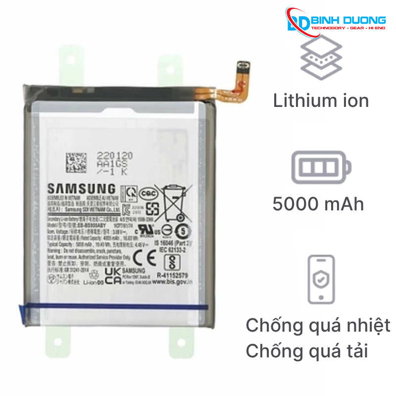  Thay pin Samsung S22 Ultra