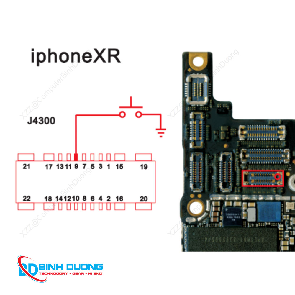 Kích Nguồn iPhone XR trên Socket