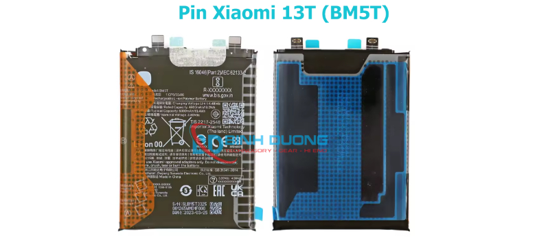Giới thiệu dịch vụ thay pin Xiaomi 13T