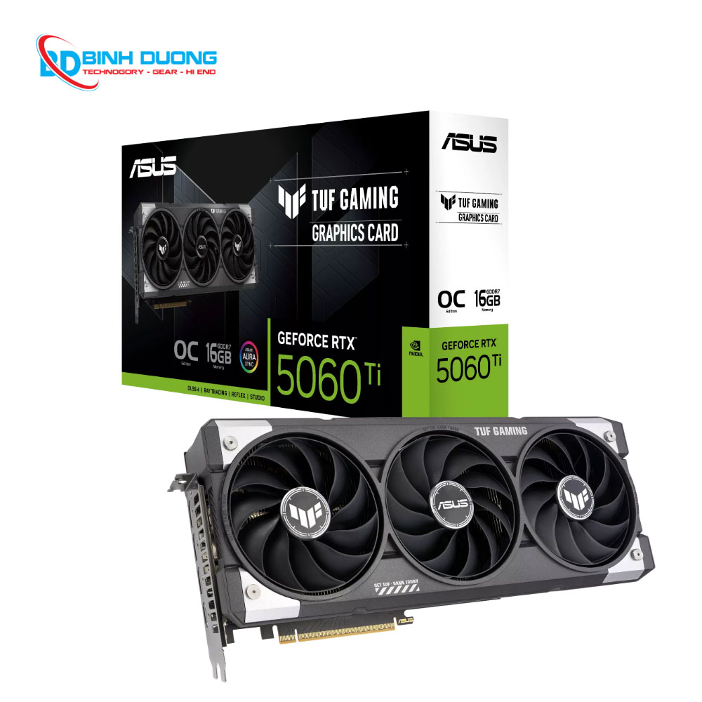 VGA ASUS TUF-RTX5060TI-O16G-GAMING 3 FAN