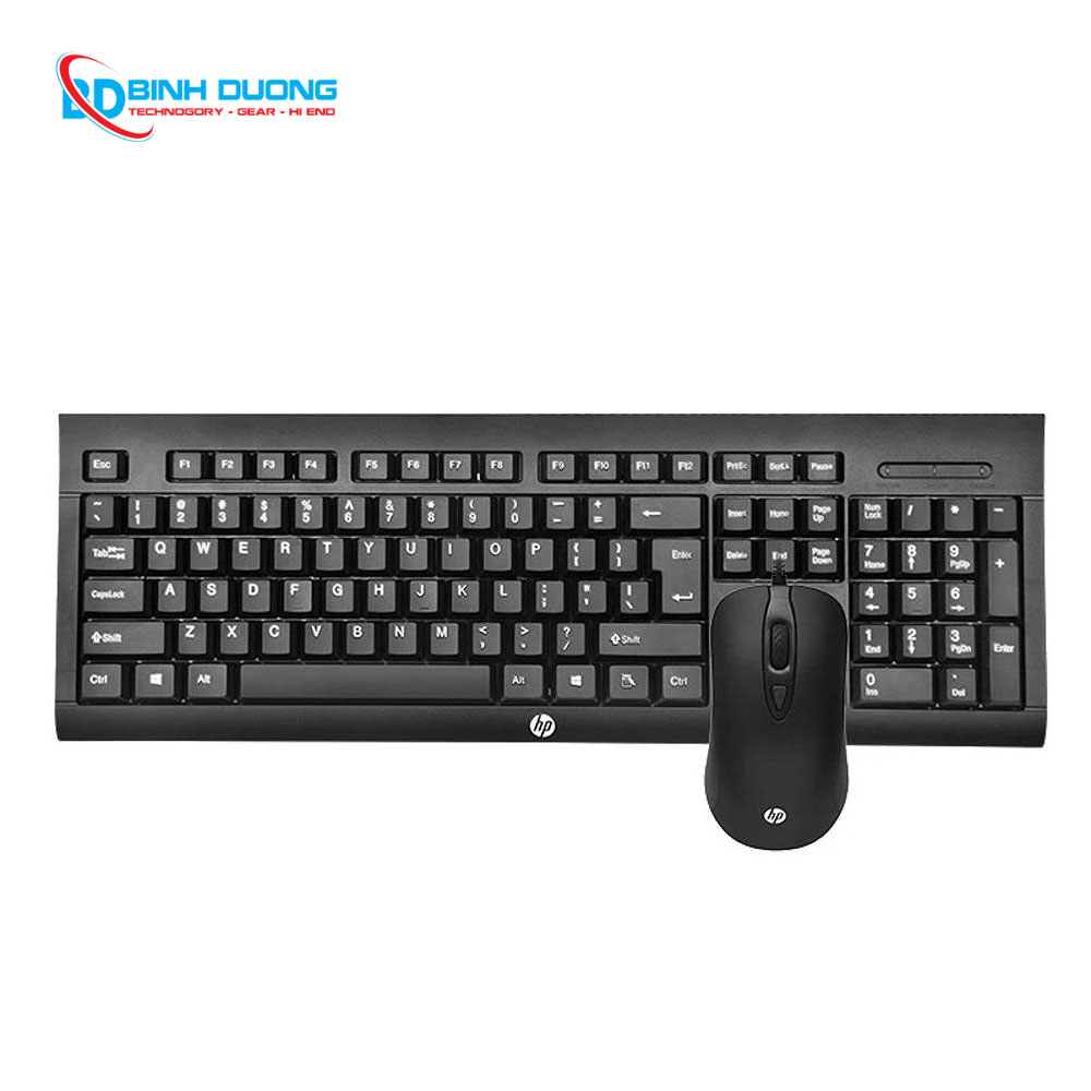HP COMBO KM100 WIRED KEYBOARD & MOUSE 