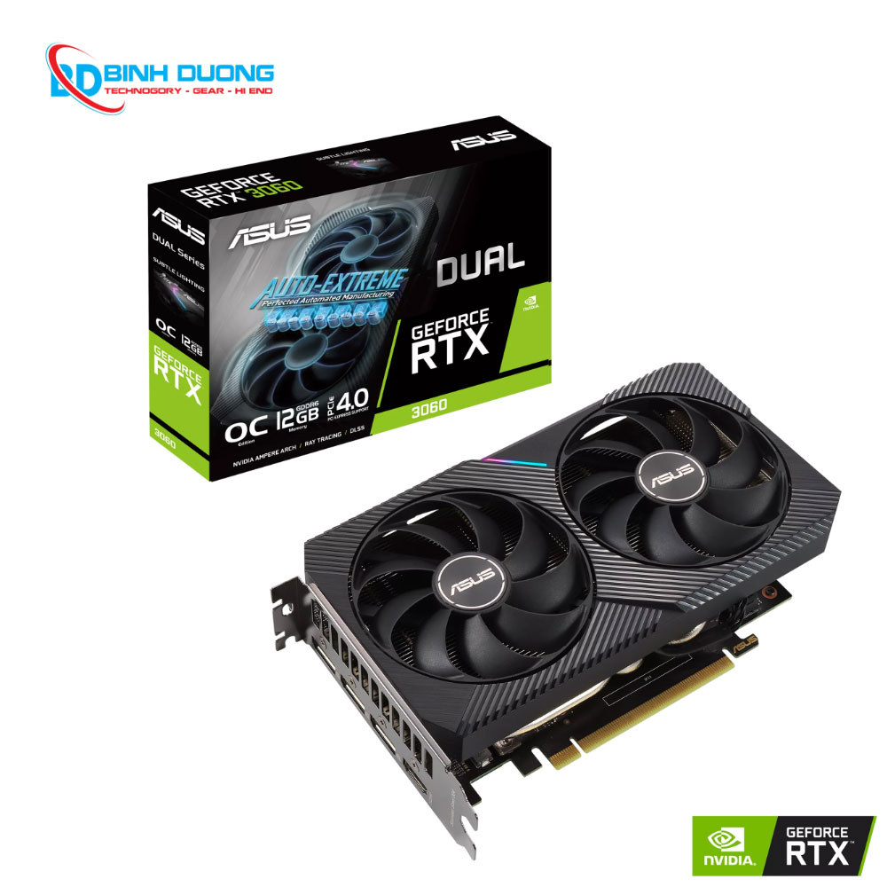 VGA ASUS 3060 O12G-V2 2 FAN-DUAL-RTX3060-O12G-V2