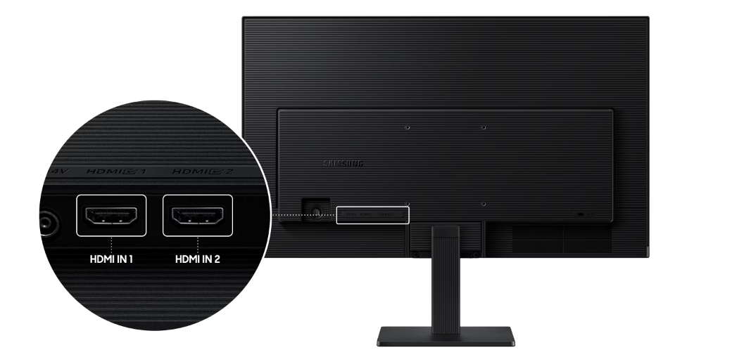 Samsung  LS27F320GAEXXV (27 inch - IPS - FHD - 120Hz - 5ms)Cổng cắm kết nối: 2 x HDMI 1.4,/2Y