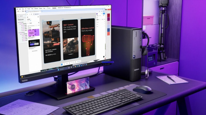 LENOVO ThinkCentreneo 50t Gen 5 i3-13100/8GD5/256GSSD/Wifi6/BT/KB/M/NoOS/1Y Pre/ĐEN_12UB0020VA