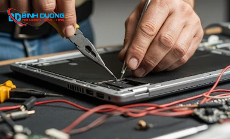 Dịch vụ thay bản lề Laptop Dell