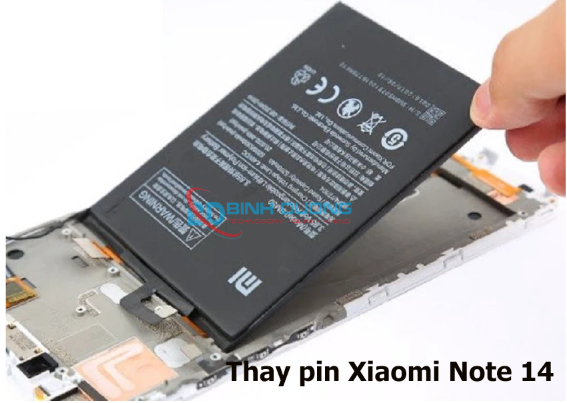 Thay pin Xiaomi Note 14