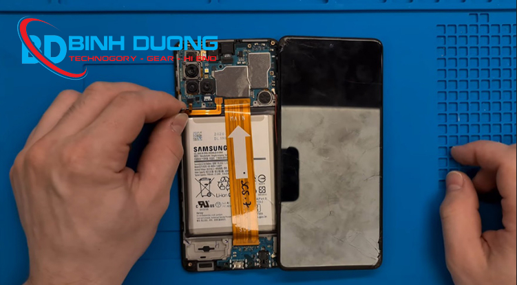 Thay màn hình Samsung A73