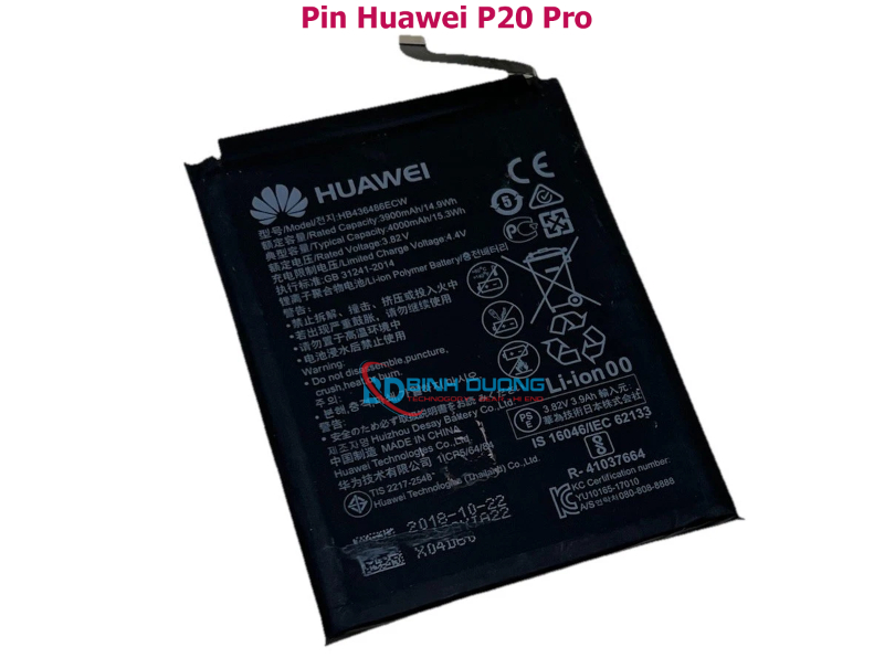 Dịch Vụ Thay Pin Huawei P20 Pro Chính Hãng, Lấy Liền Tại Computer Bình Dương