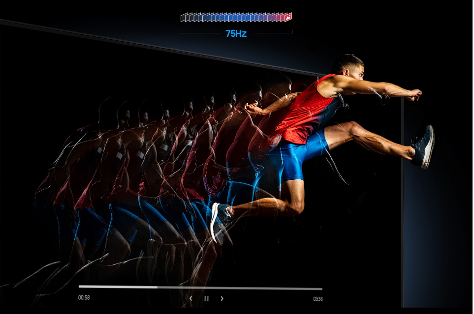 SAMSUNG (21.5 inch - IPS - FHD - 75Hz) Cổng cắm kết nối: 1x D-Sub, 1 x HDMI 1.4_LS22C310EAEXXV