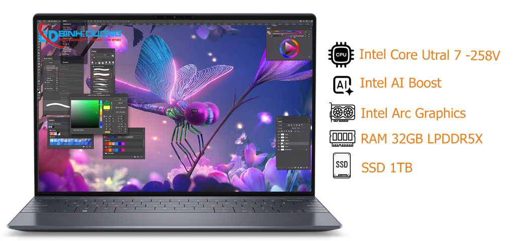 Hiệu năng ổn định với cấu hình Ultra 7