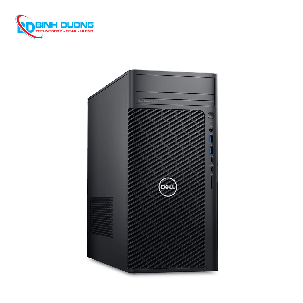 Máy tính trạm Dell Precision 3680 Tower/ Intel Core i7 14th Gen 14700 2.1 GHz to 5.4GHz/Ubuntu 22.04/16GB DDR5/ 256GBSSD/ 2TB SATA/ NVIDIA 400/ 300W/Keyboard KB216/ Mouse MS116/ProSupport 42M & KYHD42PT3680D14700