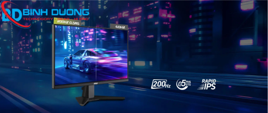 LCD MSI MAG 274F (27” / FHD / IPS / 200Hz / 0.5ms / G-Sync / Phẳng)