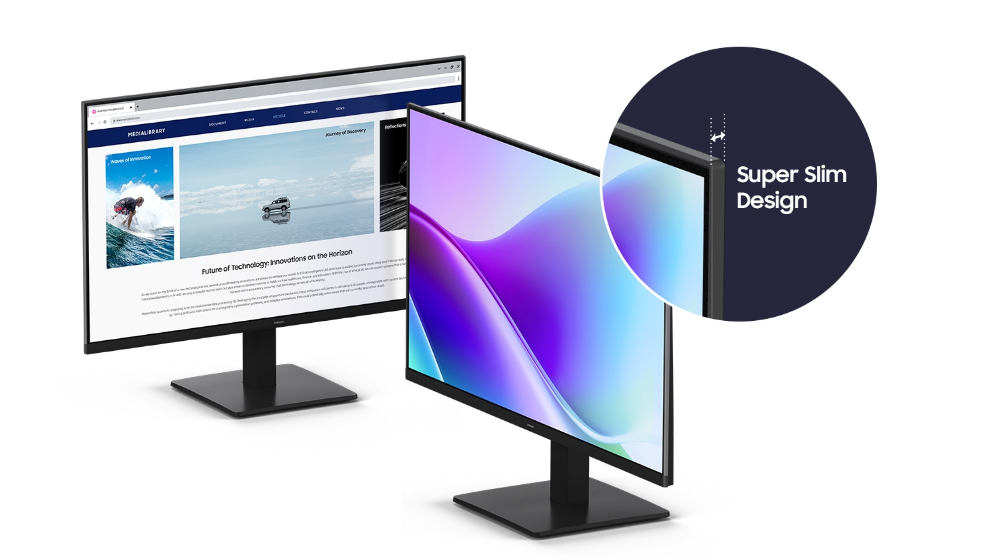 Samsung LS24F320GAEXXV (24 inch - IPS - FHD - 120Hz - 5ms) Cổng cắm kết nối: 2xHDMI 1.4/2Y