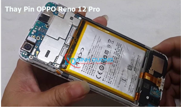 Quy trình thay pin Oppo Reno12 Pro