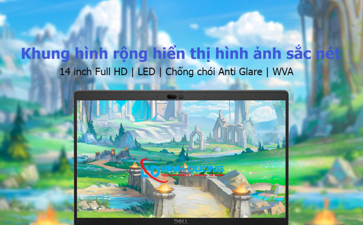 Màn Hình 14 Inch Full HD và Đồ Họa Intel Iris Xe