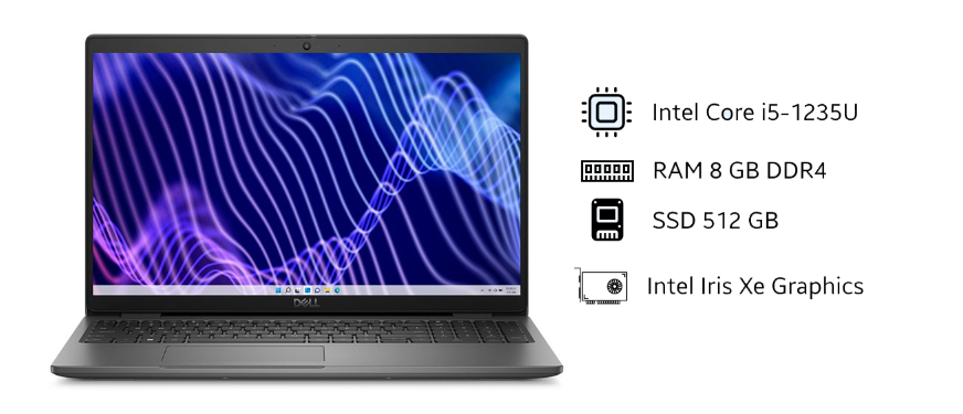 Dell Latitude 3540 XCTO (Intel Core i5-1235U/15.6