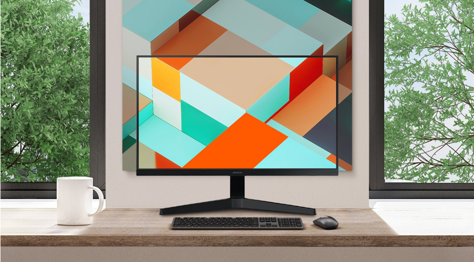 SAMSUNG (21.5 inch - IPS - FHD - 75Hz) Cổng cắm kết nối: 1x D-Sub, 1 x HDMI 1.4_LS22C310EAEXXV