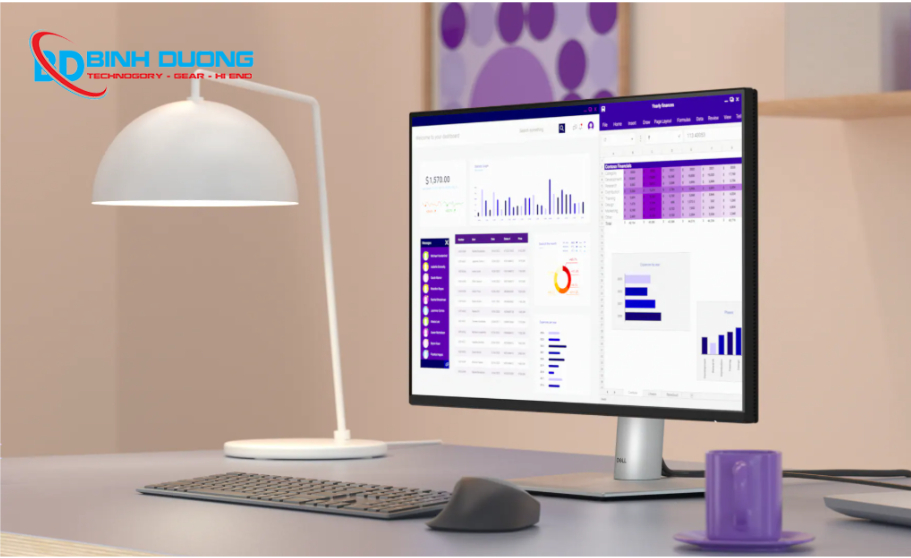 Thiết kế tinh tế – Viền mỏng, hiện đại
