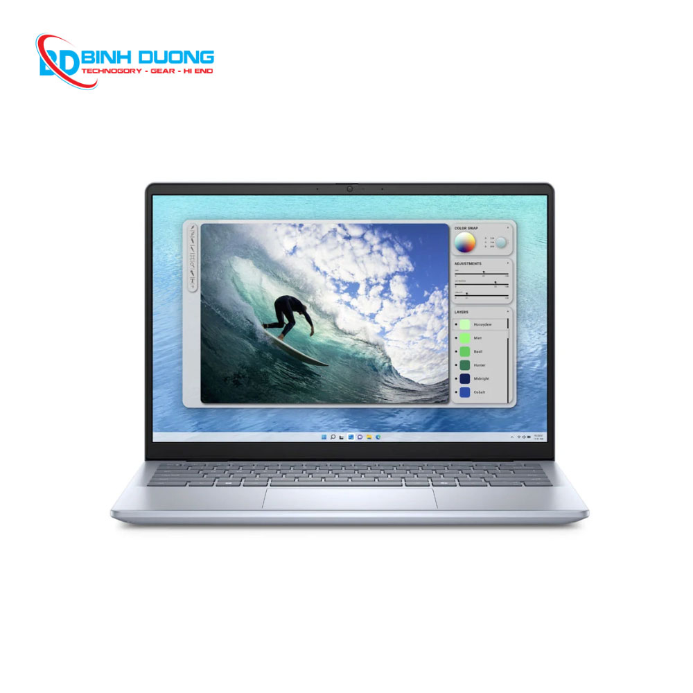 Dell Inspiron 14 5440,Core 7-150U, 16GB, 1TB SSD, MX570A 2GB, 14”2.2K, 4C 54Wh, ax+BT, FP, OfficeHS21, McAfee LS, Win 11 Home,Xanh, 1Y_71034770 