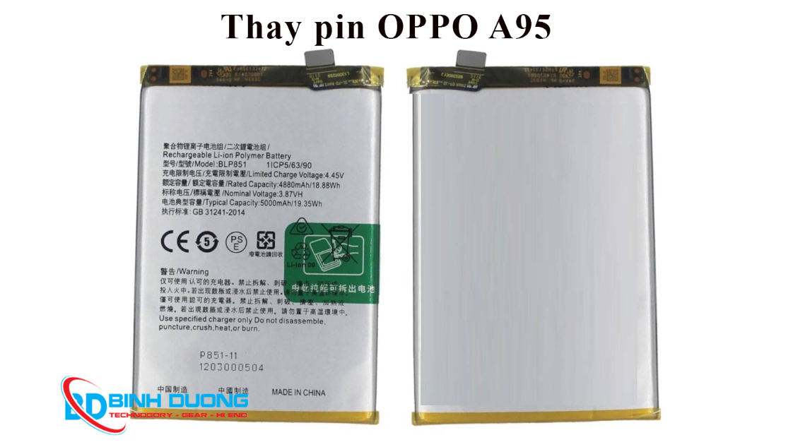 Dịch Vụ Thay Pin Oppo A95
