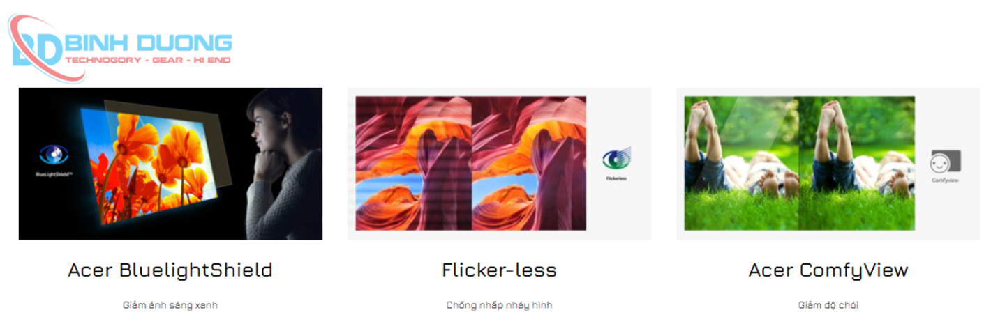 Màn Hình ACER EK221Q H 22 inch FHD 100Hz