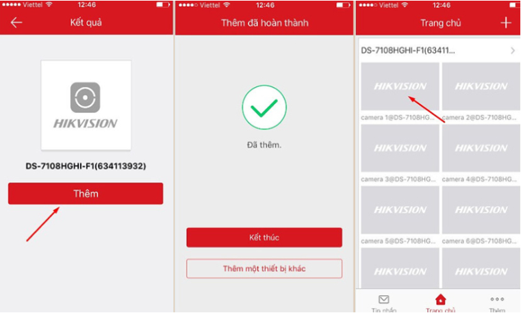 Cách xem camera Hikvision trên điện thoại