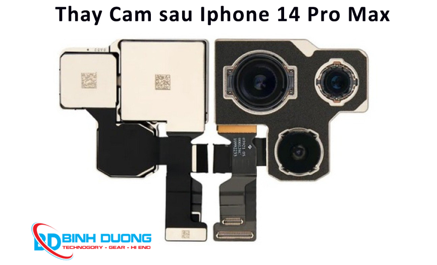 Dịch vụ thay camera sau iPhone 14 Pro Max