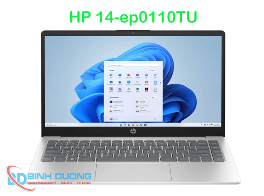 Đánh Giá Laptop HP 14-ep0110TU: Hiệu Năng Core i7 Trong Thiết Kế 14 Inch Nhỏ Gọn