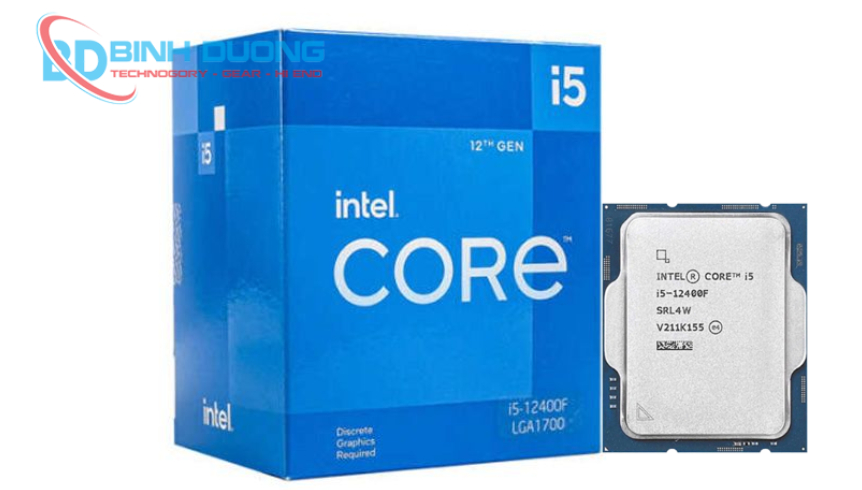 Bộ vi xử lý Intel Core i5-12400F – Trái tim mạnh mẽ