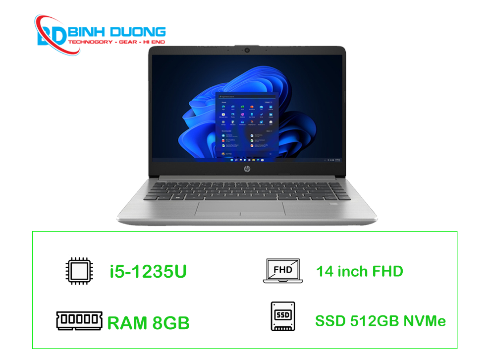 Hiệu năng xử lý vượt trội với Intel Core i5 Gen 12, đa nhiệm và lưu trữ tốc độ cao