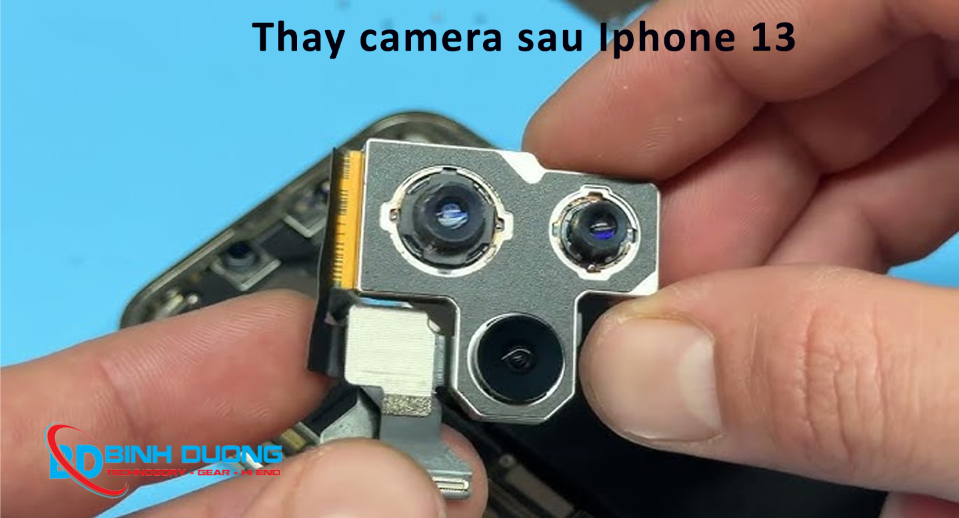 Dịch vụ thay camera sau iPhone 13