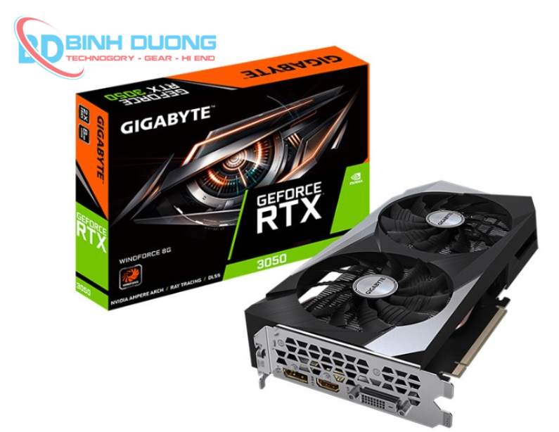 Card đồ họa Gigabyte RTX 3050 Windforce OC 6GB