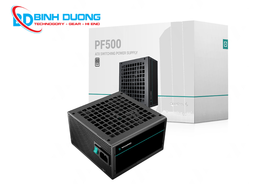 Bộ nguồn Deepcool PF500 đạt chuẩn 80 Plus Bronze