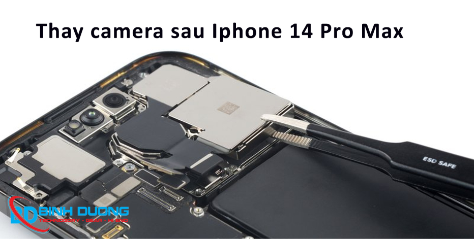 Dịch vụ thay camera sau iPhone 14 Pro Max